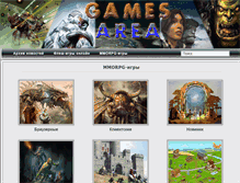 Tablet Screenshot of games-area.net